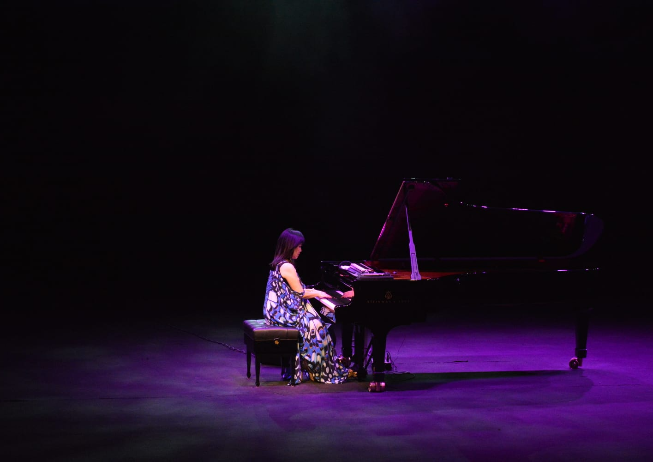 Əfsanəvi bəstəkar və piano ifaçısı Keiko Matsui Heydər Əliyev Sarayında musiqisevərlərin görüşünə gəldi.