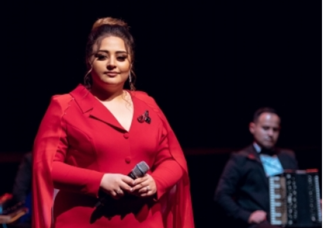 Almaxanımın Heydər Əliyev Sarayında ilk böyük solo konserti anşlaqla baş tutdu
