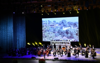 Heydər Əliyev Sarayında təntənəli konsert proqramı - "Şövkət Ələkbərova 100"