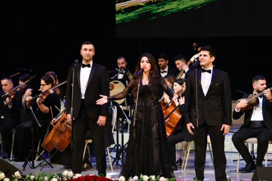 Heydər Əliyev Sarayında təntənəli konsert proqramı - "Şövkət Ələkbərova 100"