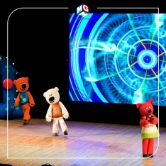 Heydər Əliyev Sarayında uşaqlar  üçün “Mimimişki: Meşə hekayələri” və "Buba”CosmosSHOW"  tamaşaları təqdim olunub