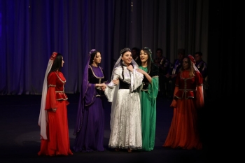 Heydər Əliyev Sarayında “Leyli və Məcnun” dastan-tamaşası təqdim olundu