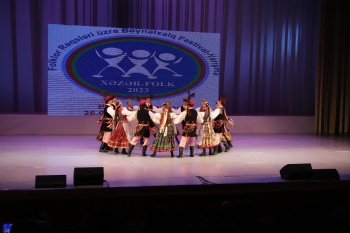 Heydər Əliyev Sarayında “Xəzər-Folk 2023” beynəlxalq folklor rəqs festivalının qalibləri müəyyənləşib.