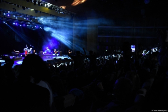 Türkiyəli məşhur müğənni Kıraç Heydər Əliyev Sarayında konsert proqramı ilə çıxış edib.