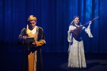 Heydər Əliyev Sarayında “Leyli və Məcnun” dastan-tamaşası təqdim olundu
