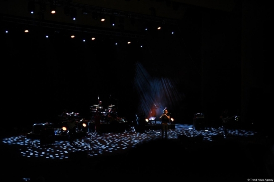 Türkiyəli məşhur müğənni Kıraç Heydər Əliyev Sarayında konsert proqramı ilə çıxış edib.