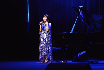 Əfsanəvi bəstəkar və piano ifaçısı Keiko Matsui Heydər Əliyev Sarayında musiqisevərlərin görüşünə gəldi.
