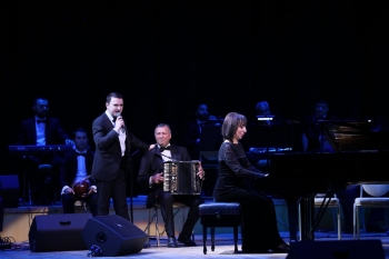 Heydər Əliyev Sarayında görkəmli bəstəkar Cahangir Cahangirovun mahnılarından ibarət ədəbi bədii kompozisiya təqdim edilib