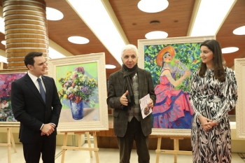 “Bizi birləşdirən mədəniyyət” layihəsi çərçivəsində Nərgiz Quliyevanın fərdi sərgisi keçirilib