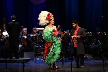 II Azərbaycan Beynəlxalq  Vokalçılar Festivalı çərçivəsində "Azərbaycan operetta inciləri" konsert proqramı təqdim olundu