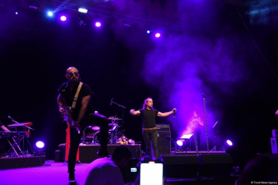 Türkiyəli məşhur müğənni Kıraç Heydər Əliyev Sarayında konsert proqramı ilə çıxış edib.