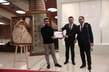 Heydər Əliyev Sarayında “Bizi birləşdirən mədəniyyət” layihəsi çərçivəsində Gənclər Gününə həsr olunmuş “AXIN” adlı sərgi keçirilib