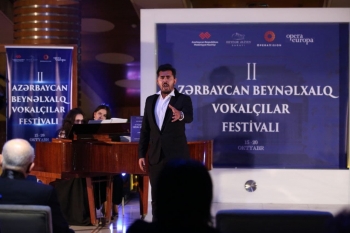 II Azərbaycan Beynəlxalq Vokalçılar Festivalının "Azərbaycan Opera Ifaçılığı Antalogiyası" kitabının təqdimatı baş tutdu