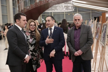 Heydər Əliyev Sarayında “Bizi birləşdirən mədəniyyət” layihəsi çərçivəsində Gənclər Gününə həsr olunmuş “AXIN” adlı sərgi keçirilib