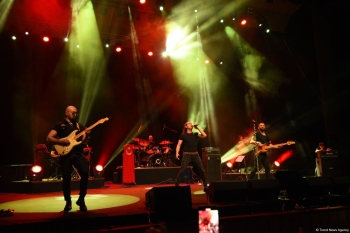 Türkiyəli məşhur müğənni Kıraç Heydər Əliyev Sarayında konsert proqramı ilə çıxış edib.