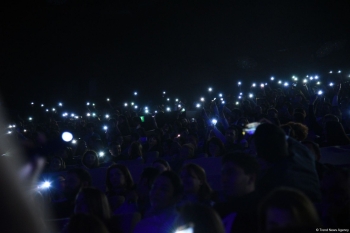 Türkiyəli məşhur müğənni Kıraç Heydər Əliyev Sarayında konsert proqramı ilə çıxış edib.