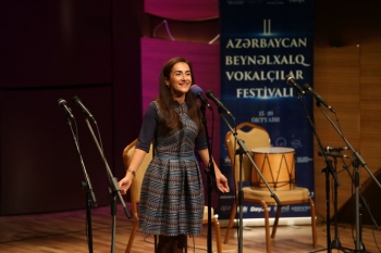 II Azərbaycan Beynəlxalq Vokalçılar Festivalının Beynəlxalq Muğam Mərkəzində keçirilən növbəti tədbir baş tutdu