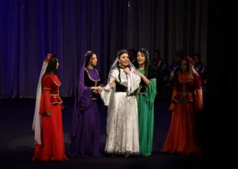 Heydər Əliyev Sarayında “Leyli və Məcnun” dastan-tamaşası təqdim olundu