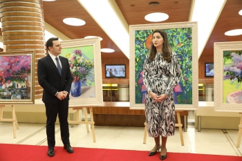 “Bizi birləşdirən mədəniyyət” layihəsi çərçivəsində Nərgiz Quliyevanın fərdi sərgisi keçirilib
