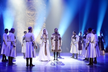 Gürcüstanın “Erisioni” ansamblı Heydər Əliyev Sarayında çıxış edib