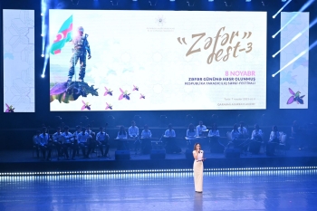 Heydər Əliyev Sarayında “ZəfərFest – 3” yaradıcılıq sərgi-festivalı keçirilib