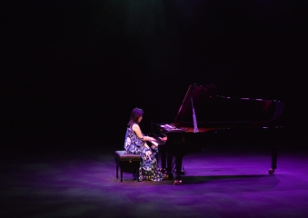 Əfsanəvi bəstəkar və piano ifaçısı Keiko Matsui Heydər Əliyev Sarayında musiqisevərlərin görüşünə gəldi.