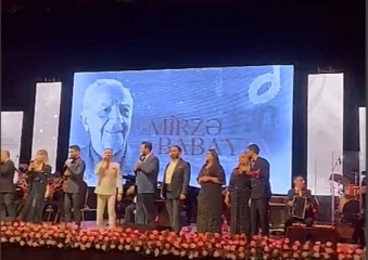 Noyabrın 23-də  Heydər Əliyev Sarayında Xalq artisti Mirzə Babayevin 110 illik yubileyinə həsr olunmuş möhtəşəm konsert proqramı keçirilib.