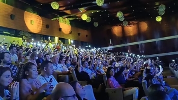 Heydər Əliyev Sarayında Ukraynanın əfsanəvi rok qrupu "Okean Elzy" möhtəşəm konsert proqramı ilə çıxış edib