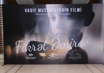 Dekabrın 19-da Heydər Əliyev Sarayında “Fikrət Əmirov” bədii-sənədli filminin təqdimatı olub.