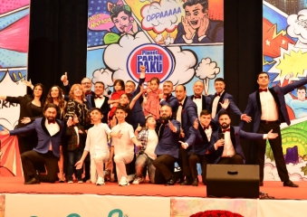Planet Parni iz Baku KVN teatrının təqdimatında "Bizim Gülüş Müəllim" adlı yeni konsert proqramı