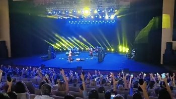 Heydər Əliyev Sarayında Ukraynanın əfsanəvi rok qrupu "Okean Elzy" möhtəşəm konsert proqramı ilə çıxış edib