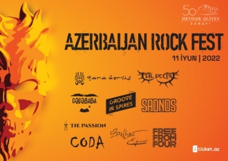 Azərbaycanda ilk Rok Festivalın qala gecəsi Heydər Əliyev Sarayında baş tutdu